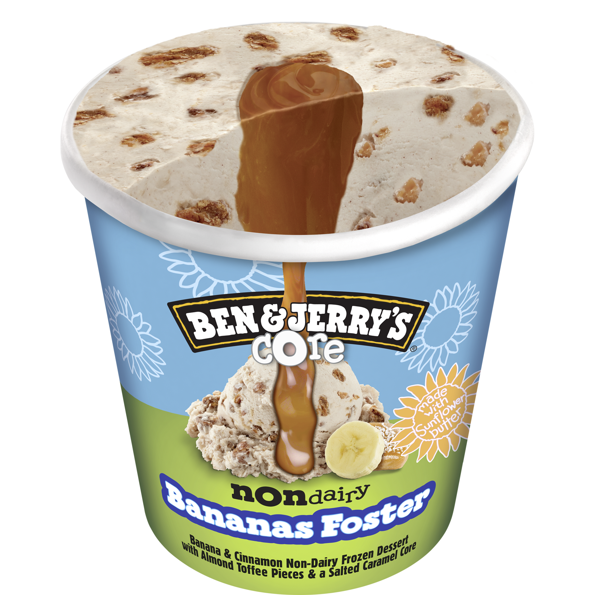 Bananas Foster​ Non-Dairy - Pint