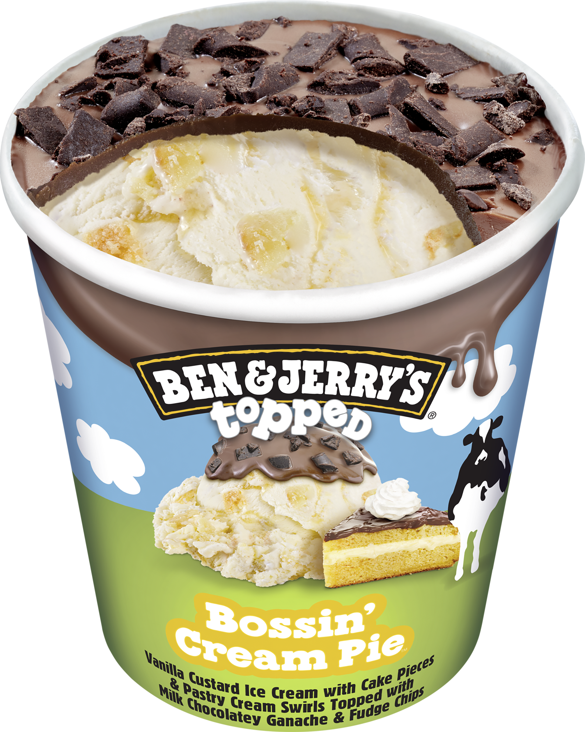Bossin' Cream Pie™ Topped Pint