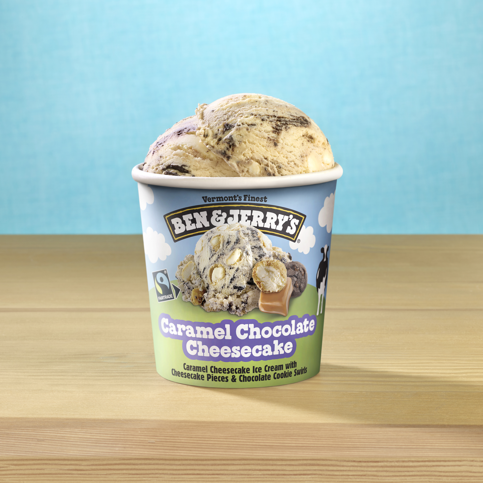 Caramel Chocolate Cheesecake Ice Cream - Pint 3 / 3
