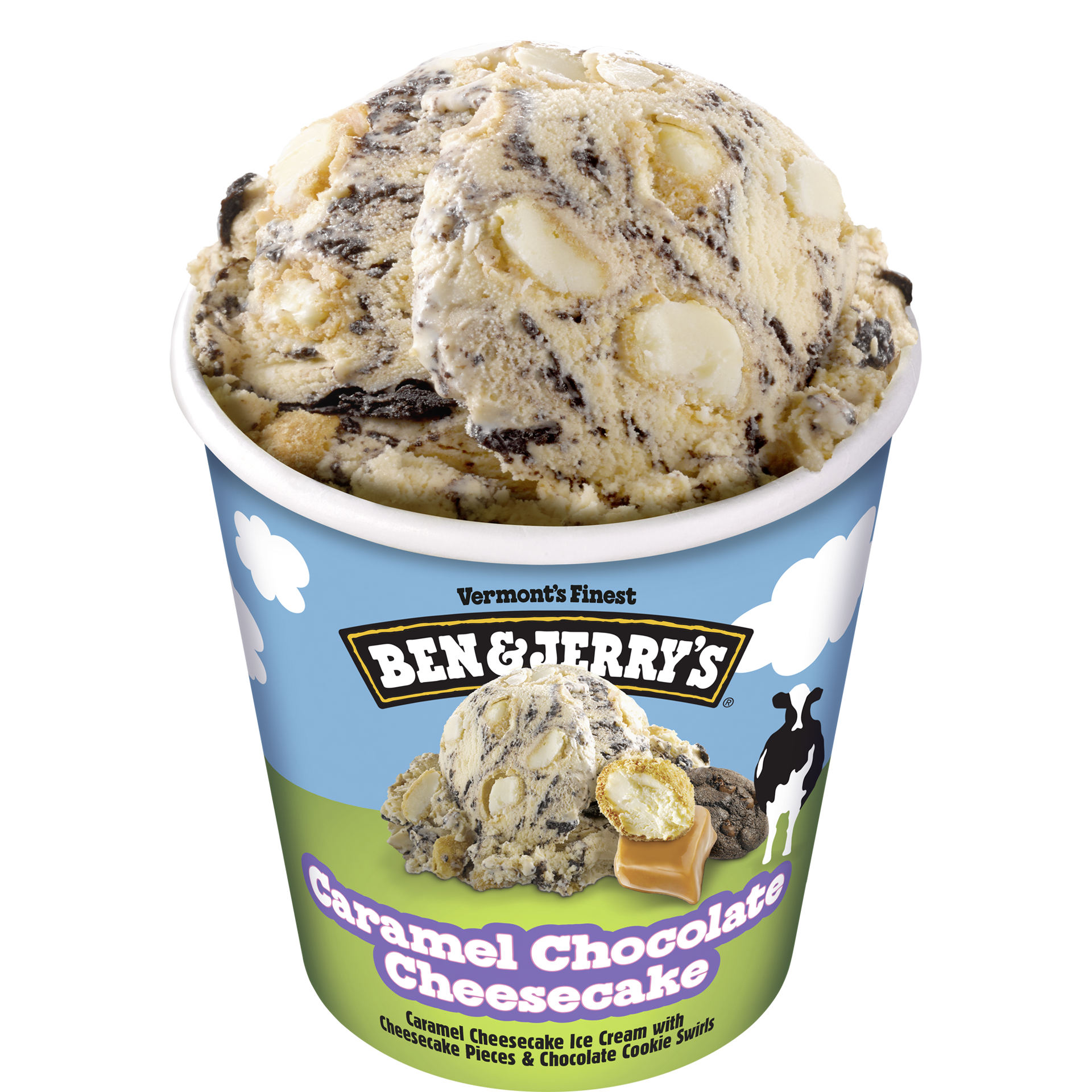 Caramel Chocolate Cheesecake Original Ice Cream Pint