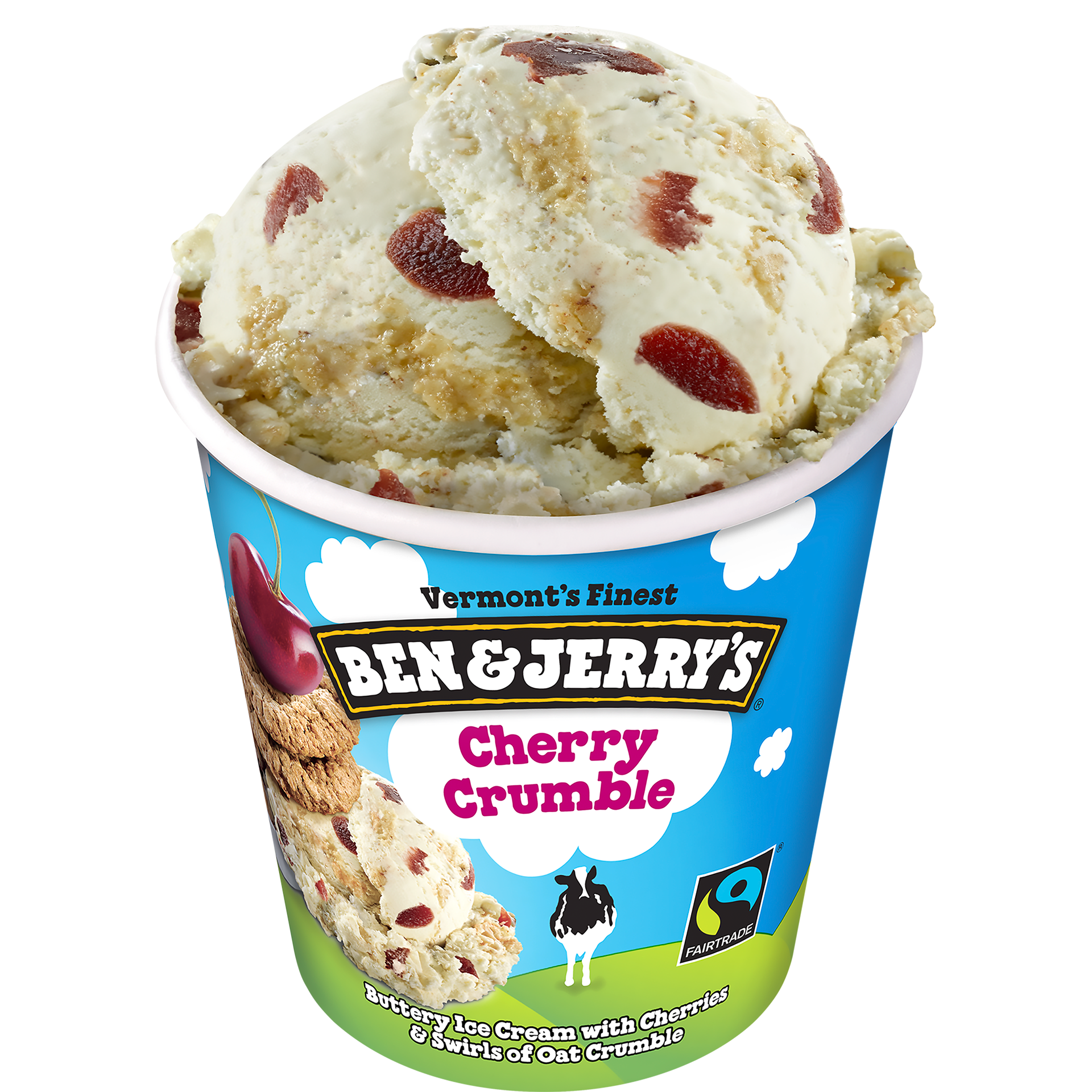Cherry Crumble Ice Cream - Pint