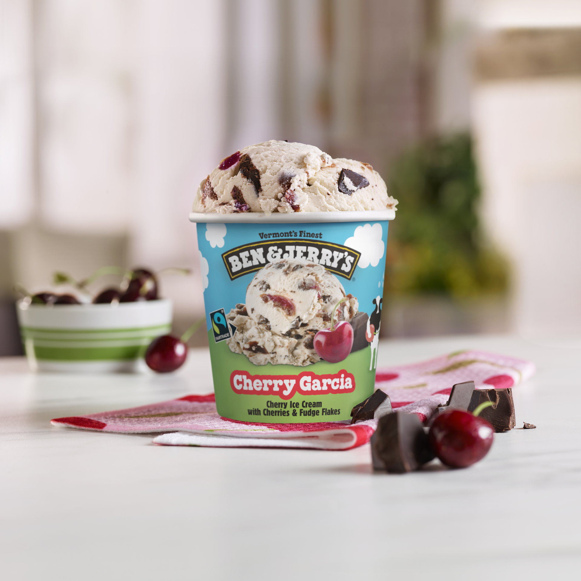 Cherry Garcia Ice Cream - Pint 4 / 5