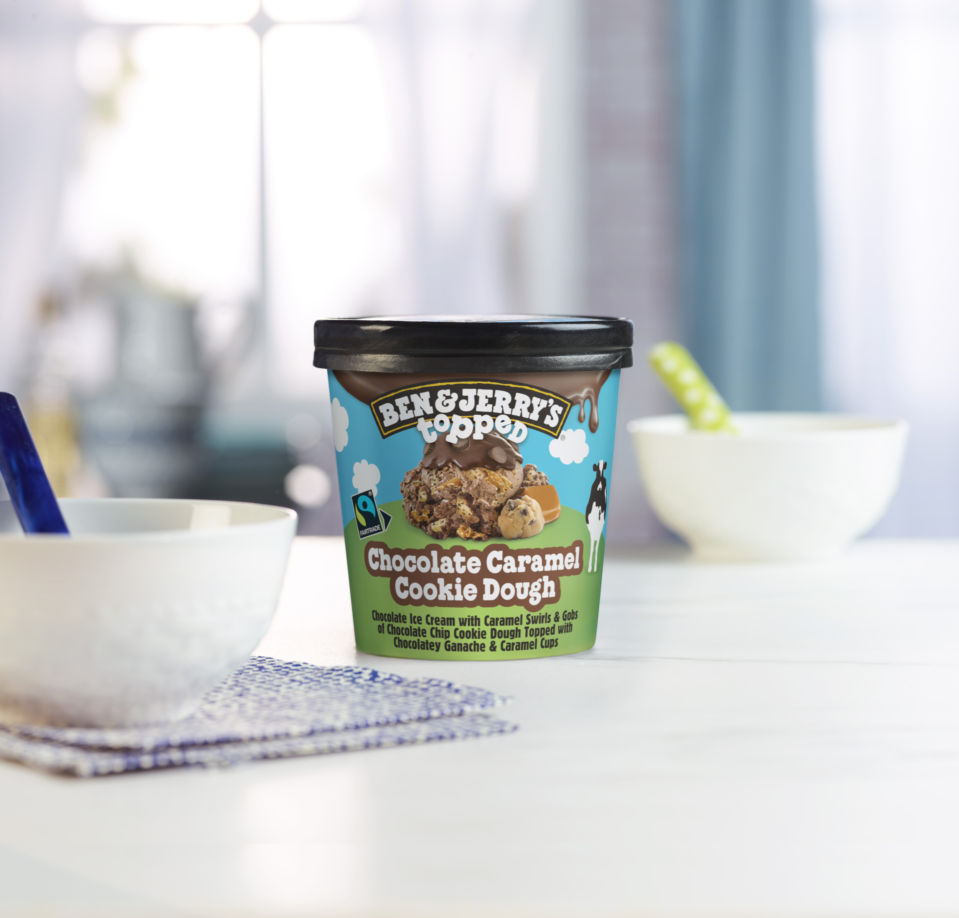 Chocolate Caramel Cookie Dough Topped - Pint 2 / 4