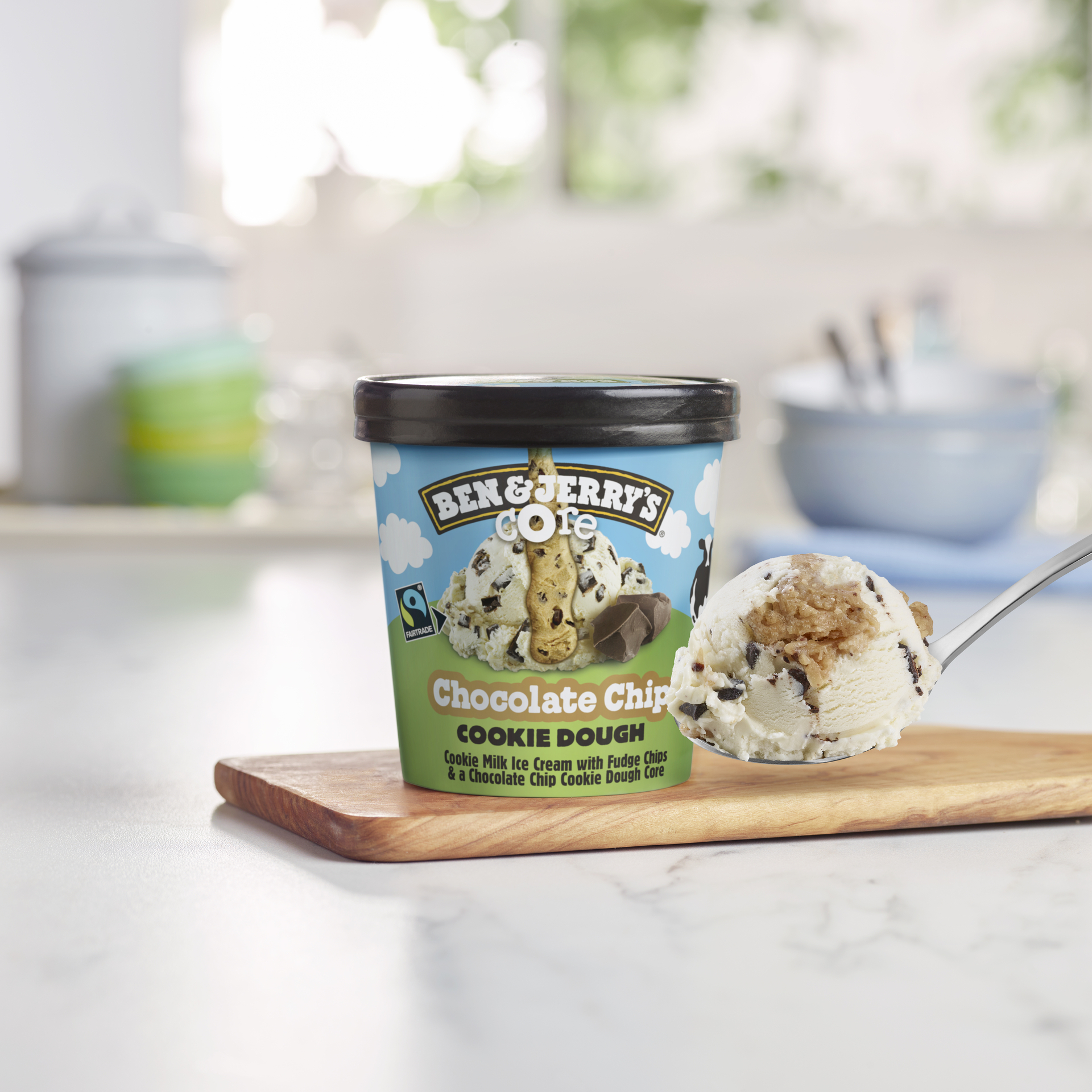 Chocolate Chip Cookie Dough Core - Pint 2 / 5