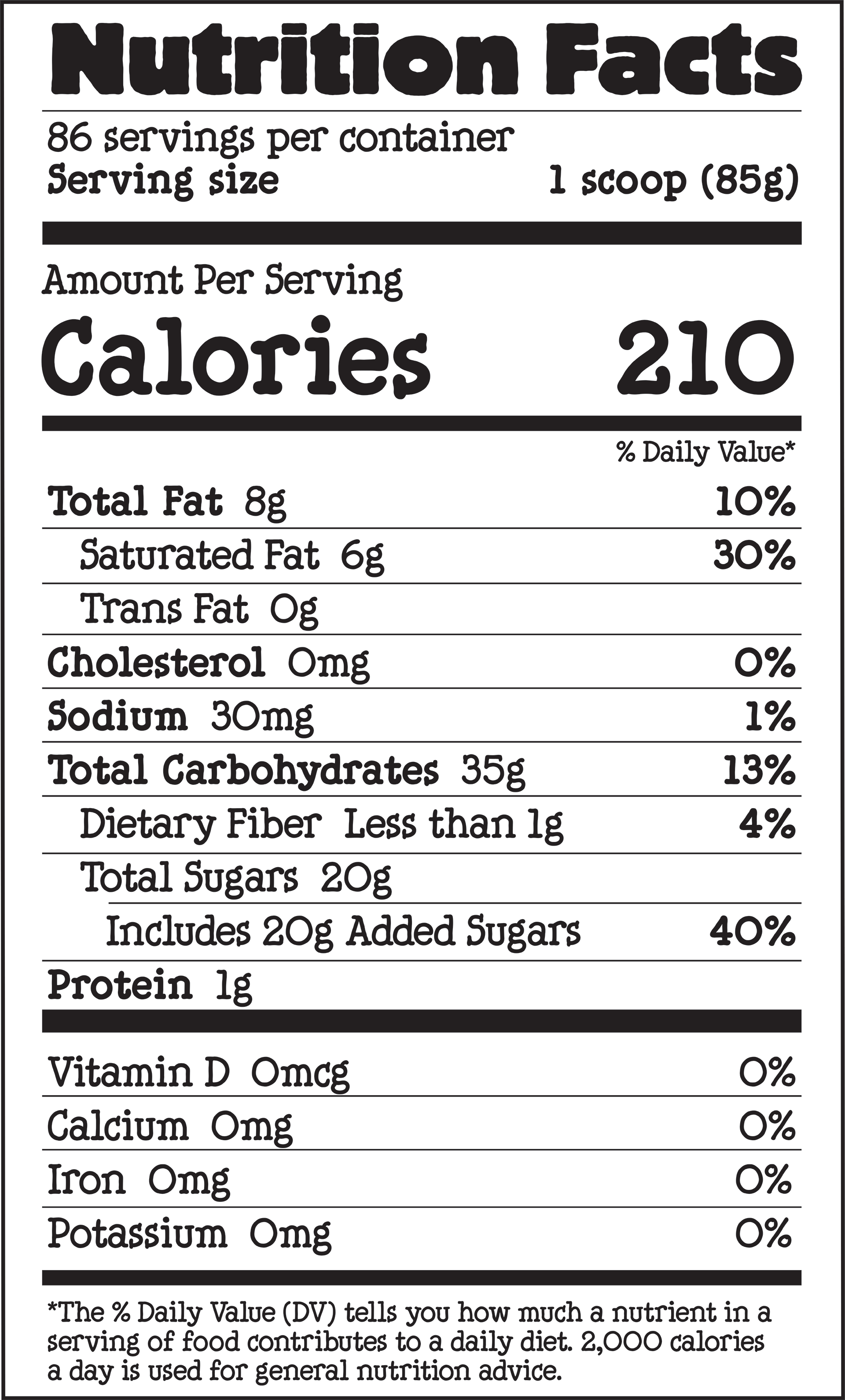 Nutrition Facts