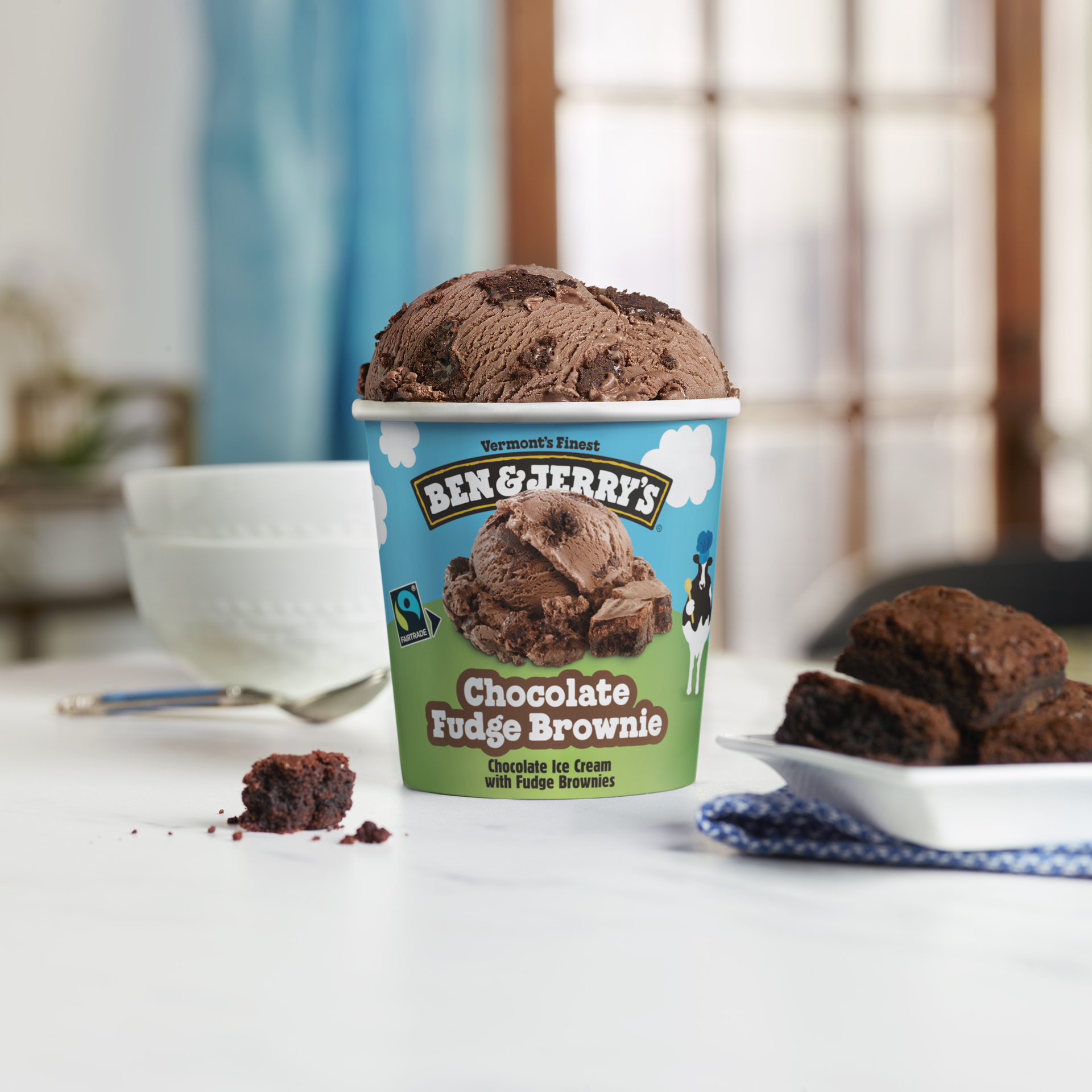 Chocolate Fudge Brownie Ice Cream - Pint 4 / 5