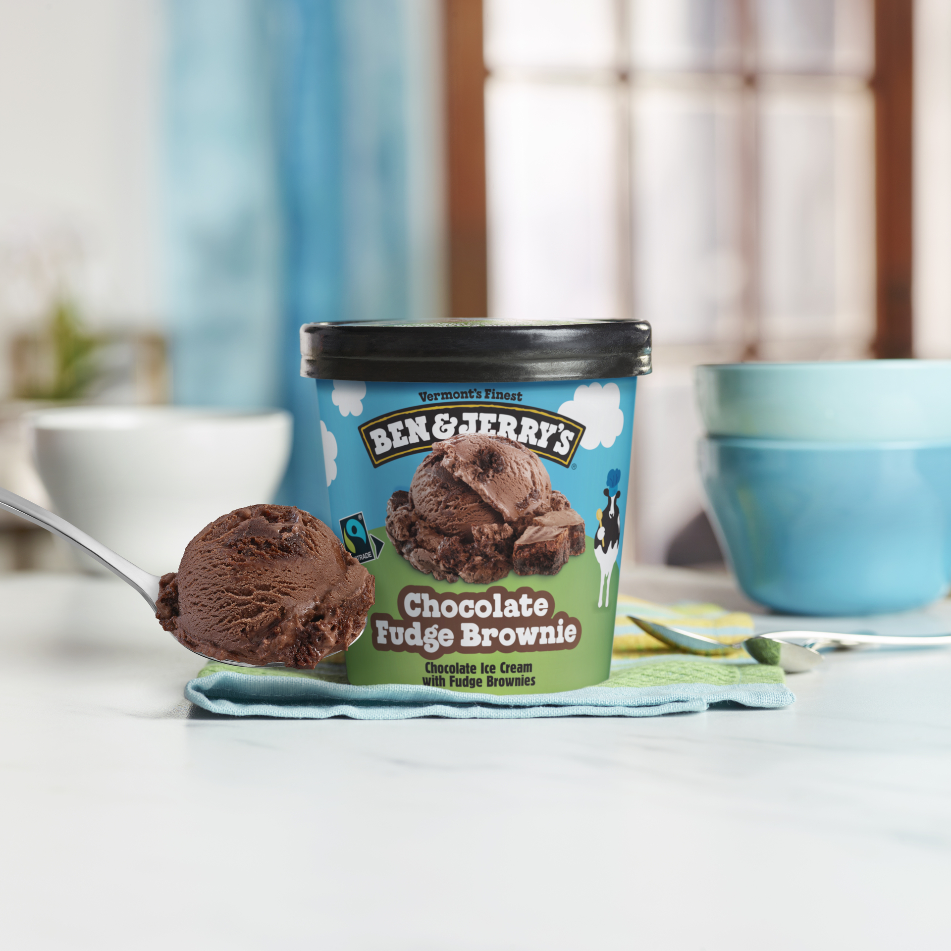 Chocolate Fudge Brownie Ice Cream - Pint 2 / 5