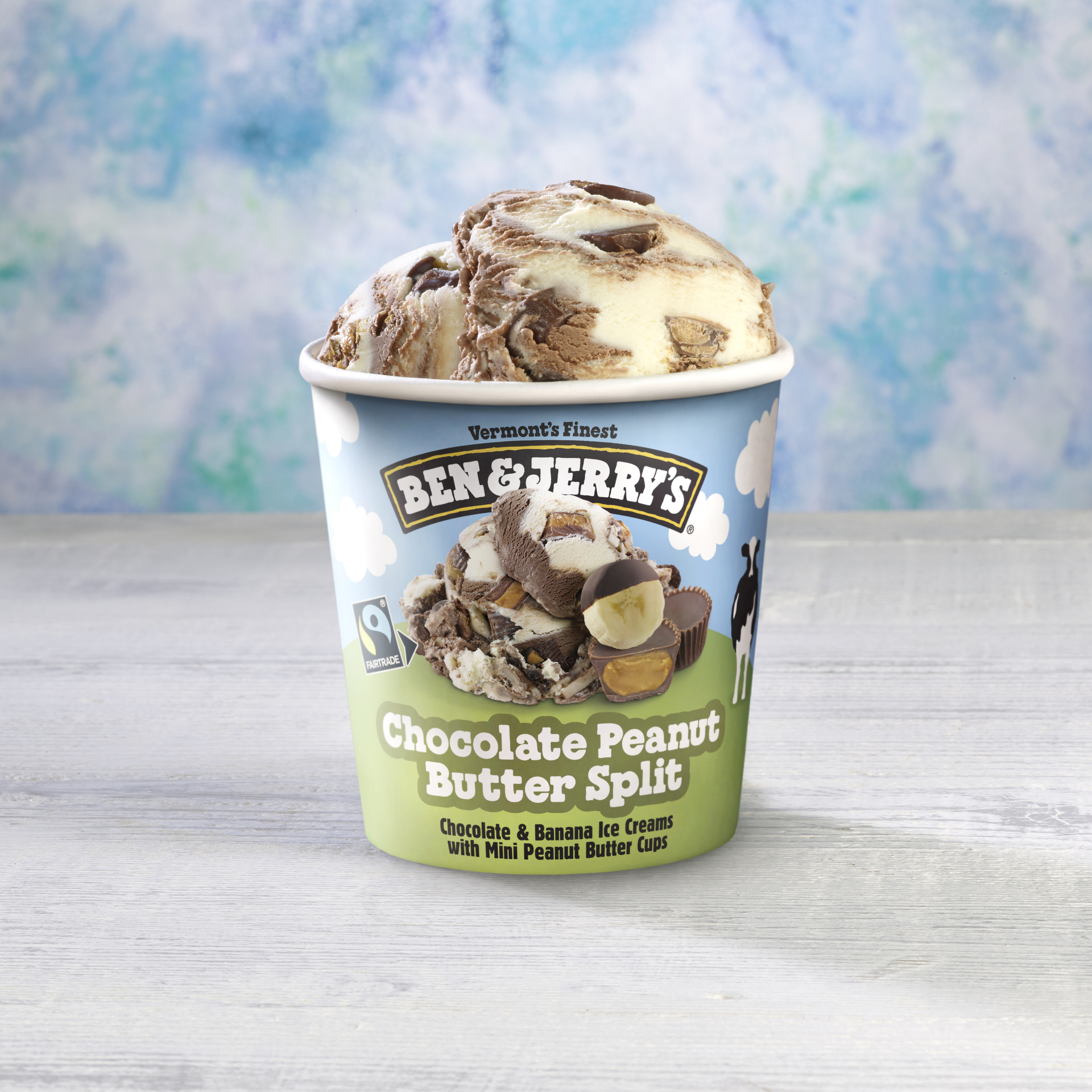 Chocolate Peanut Butter Split Ice Cream - Pint 4 / 4
