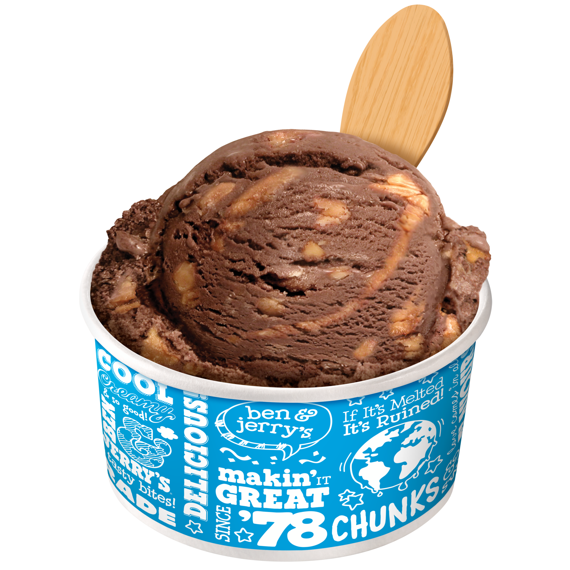 Chocolate Peanut Buttery Swirl Ice Cream - Bulk
