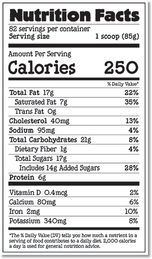 Nutrition Facts