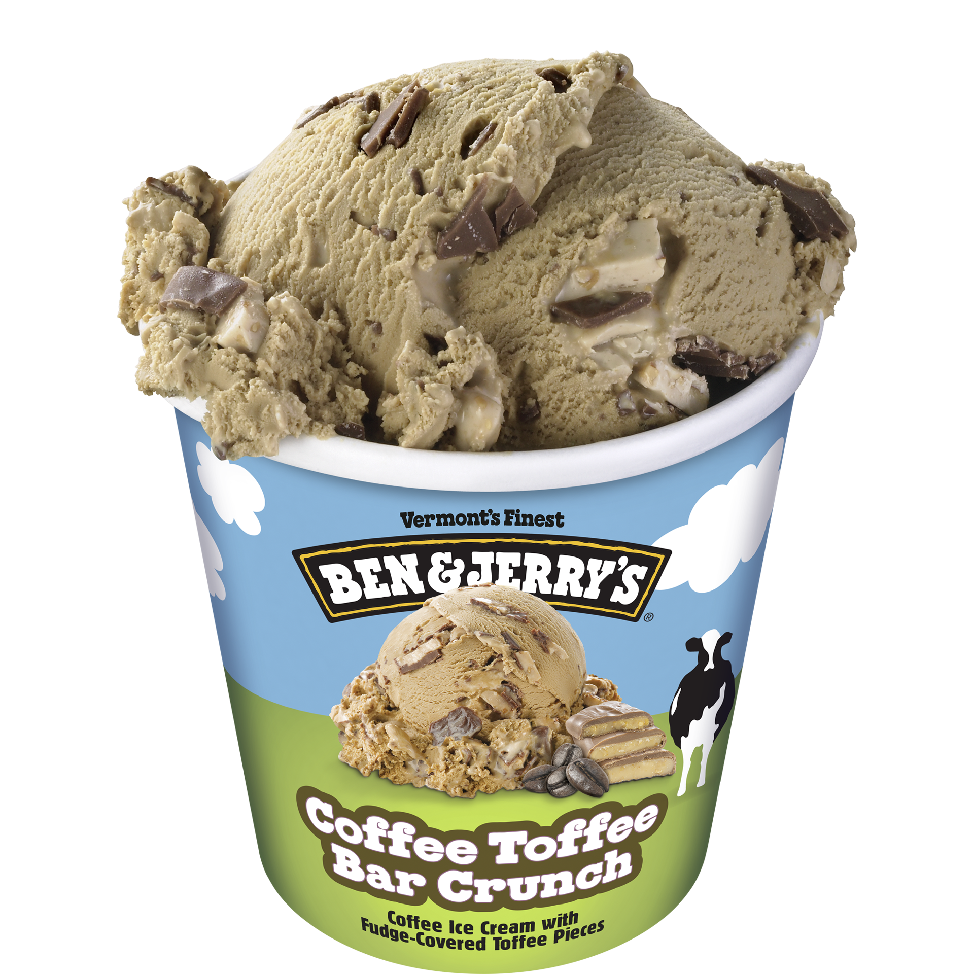 Coffee Toffee Bar Crunch Original Ice Cream Pint