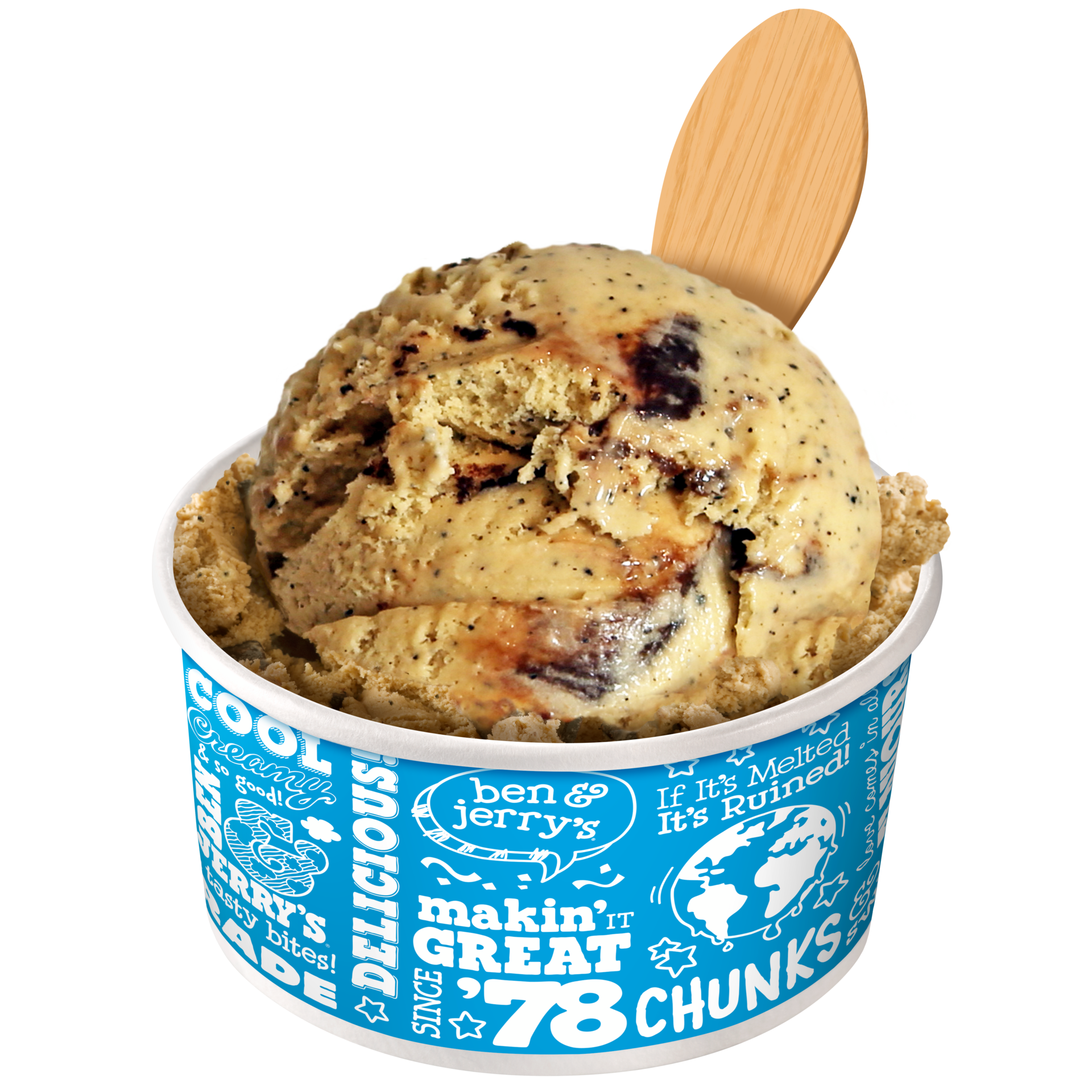 Cold Brew Coffee Fudge Chip Non-Dairy - Bulk