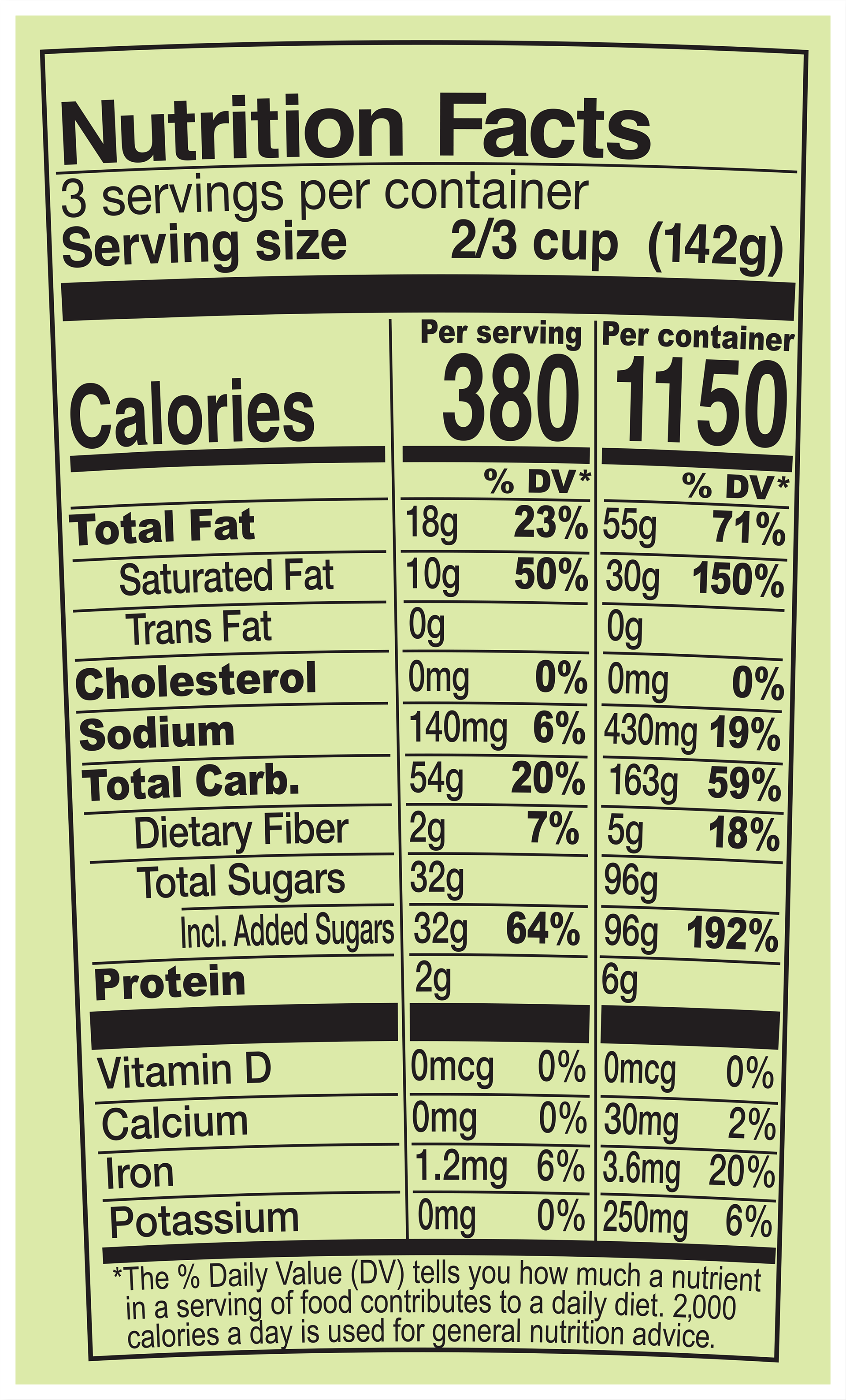 Nutrition Facts
