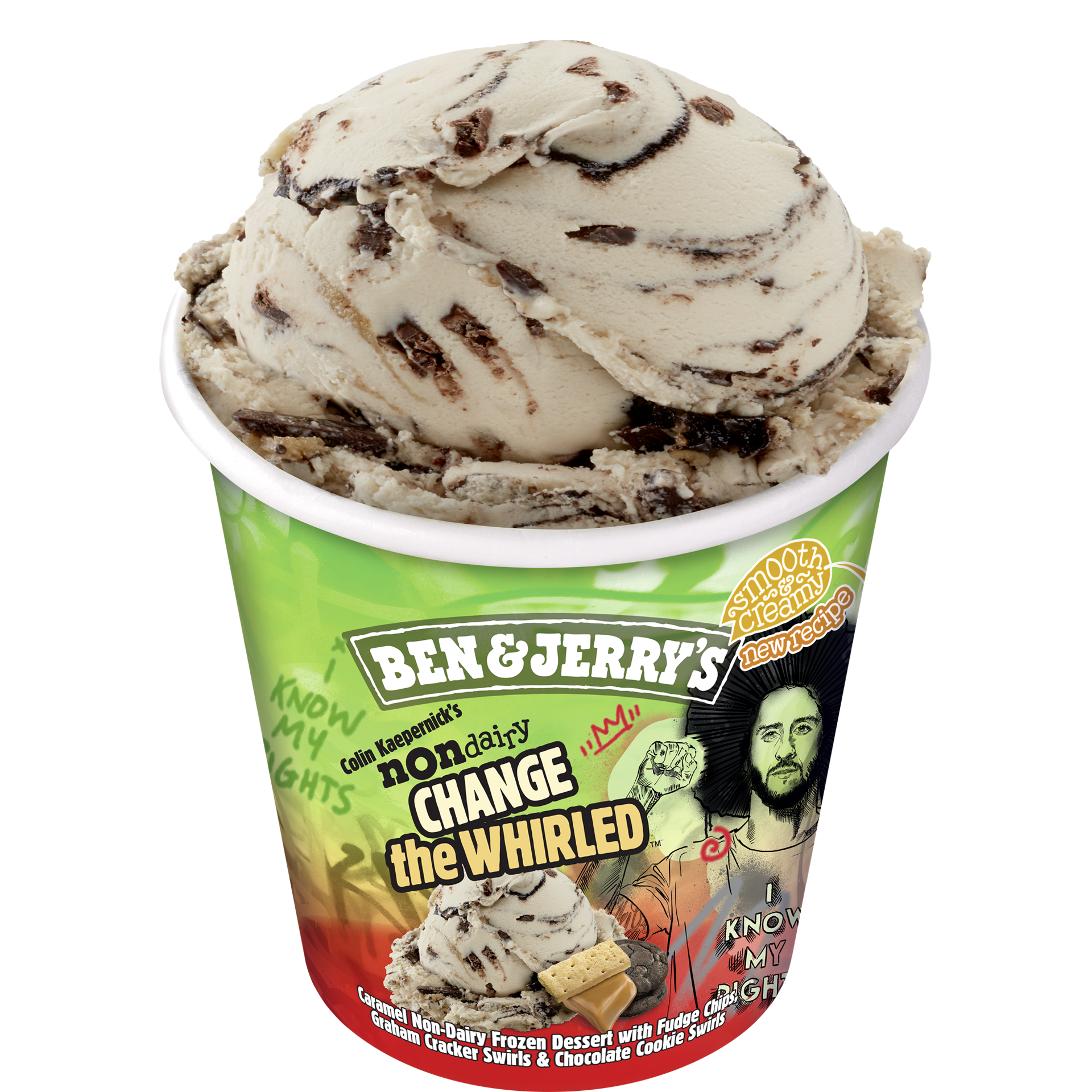 Colin Kaepernick’s Change the Whirled™ Non-Dairy Oat Pint
