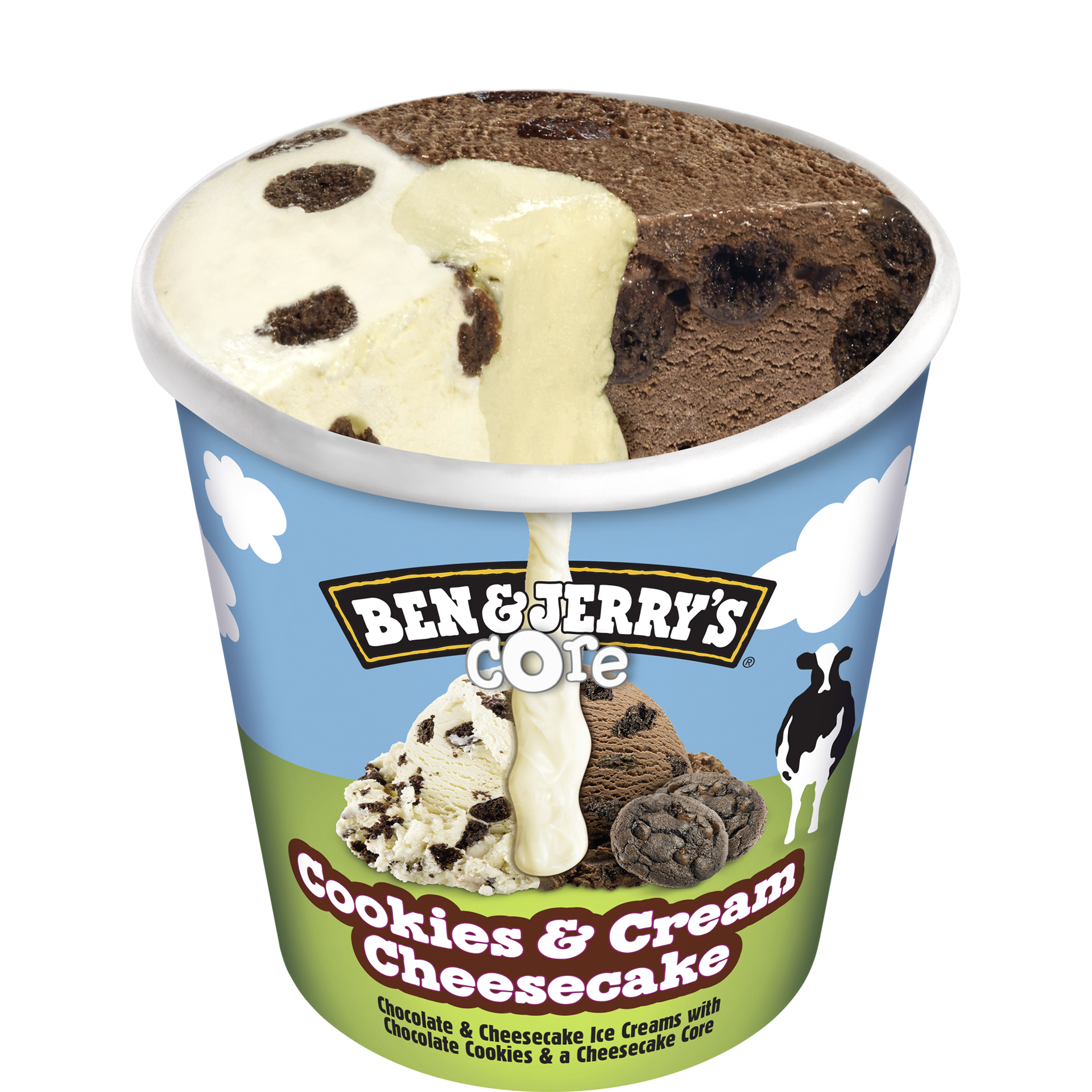 Cookies & Cream Cheesecake Core - Pint