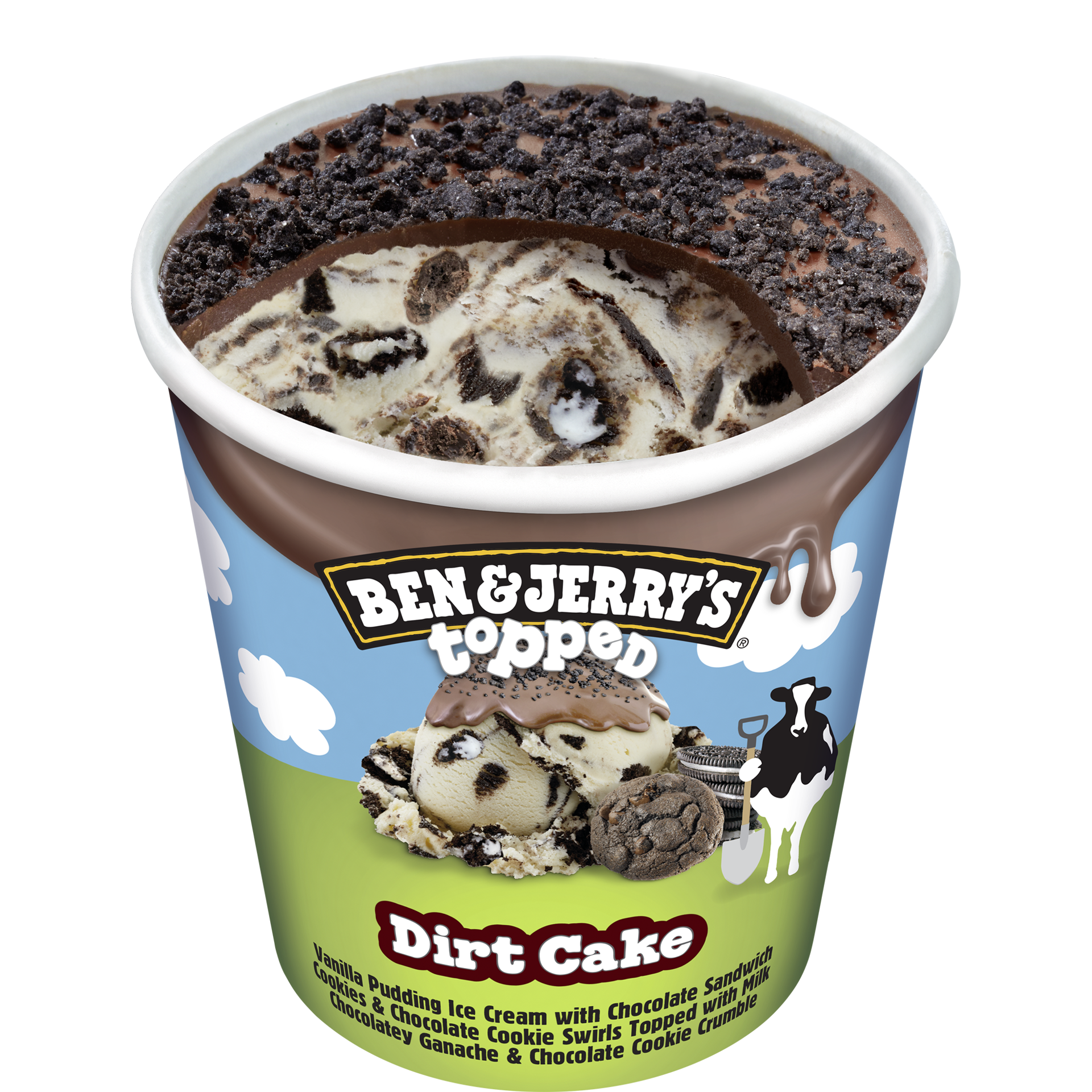 Dirt Cake Topped Pint