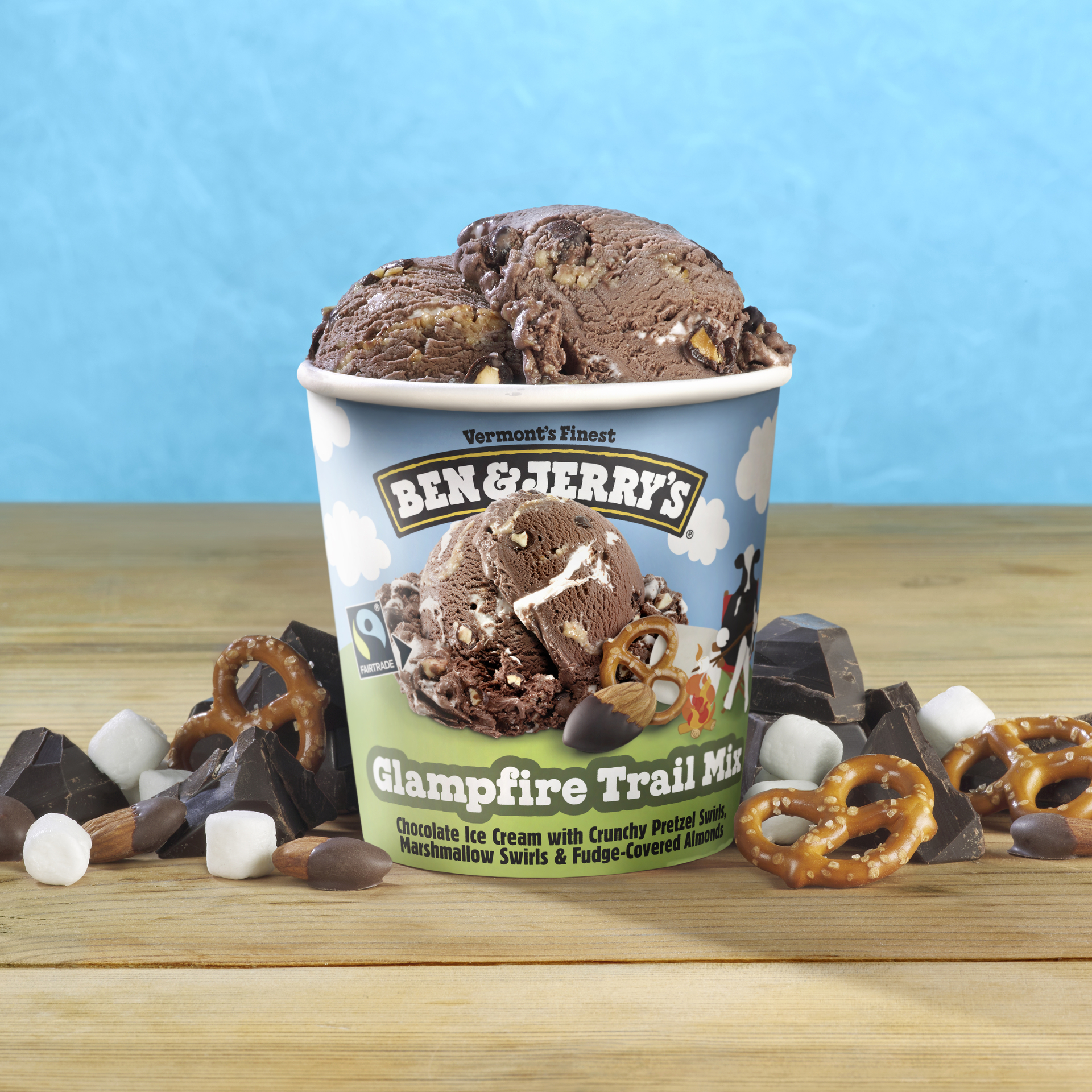 Glampfire Trail Mix™ Original Ice Cream Pint