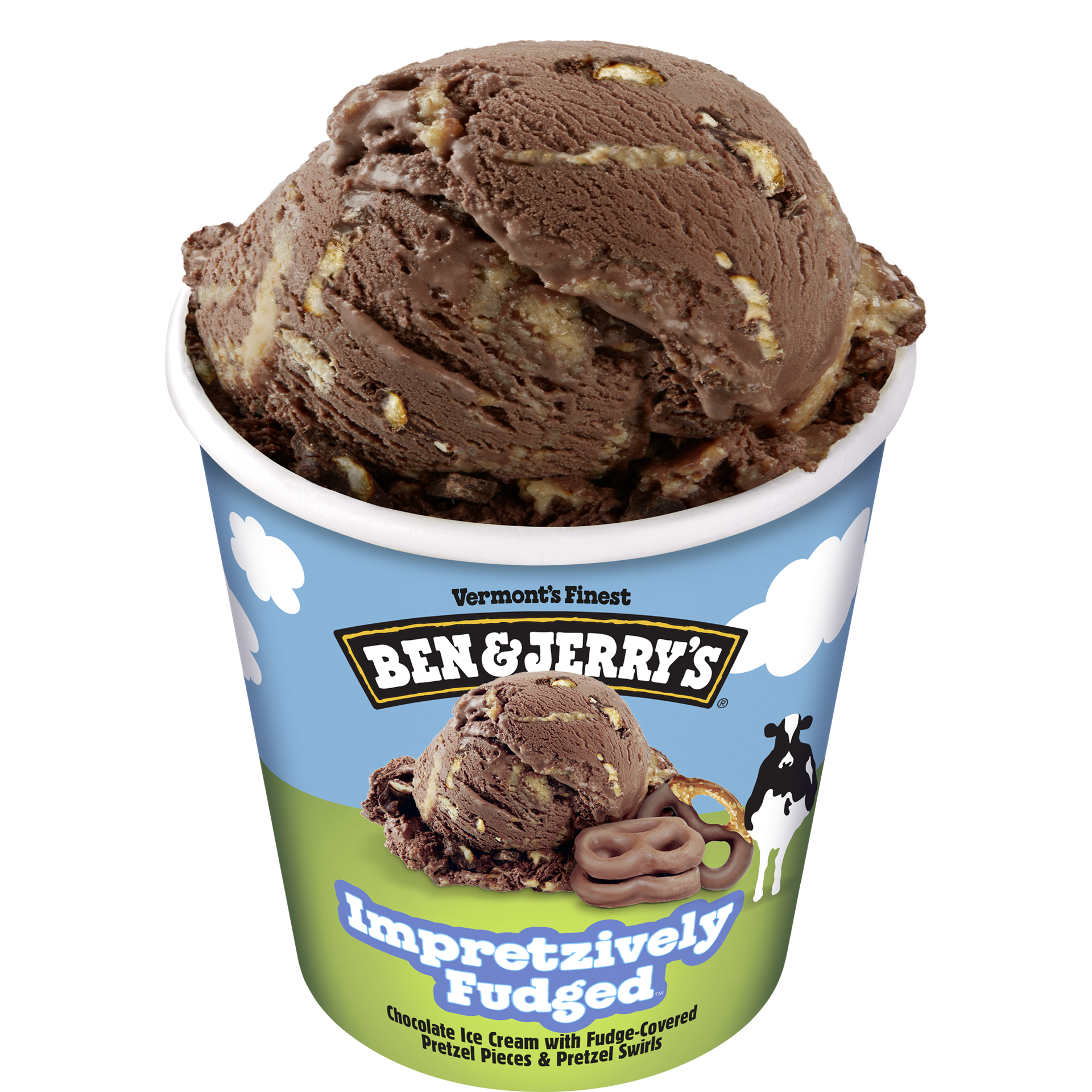 Impretzively Fudged™ Original Ice Cream Pint