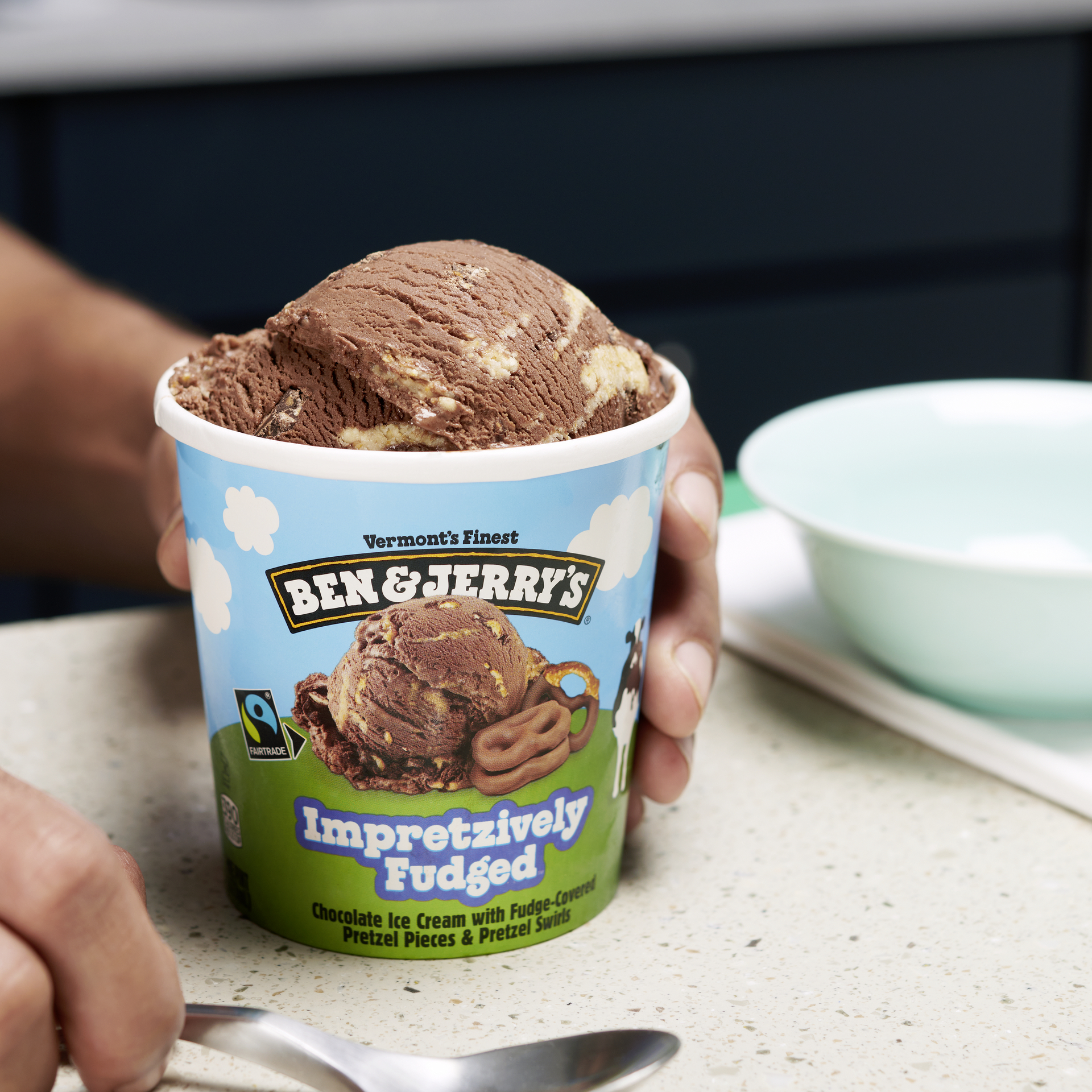 Impretzively Fudged™ Ice Cream - Pint 2 / 3