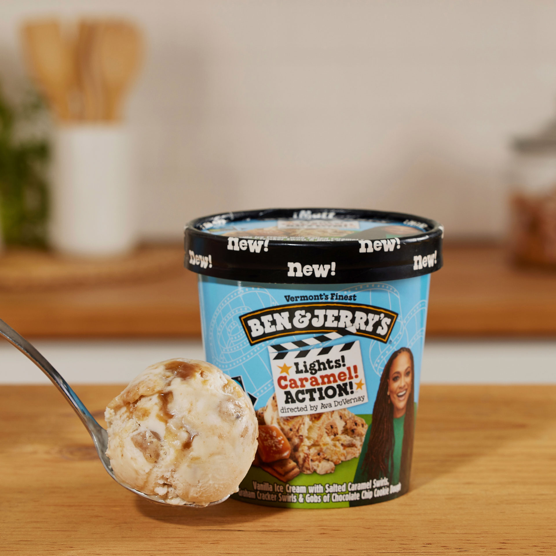 Lights Caramel Action Ice Cream - Pint 3 / 4