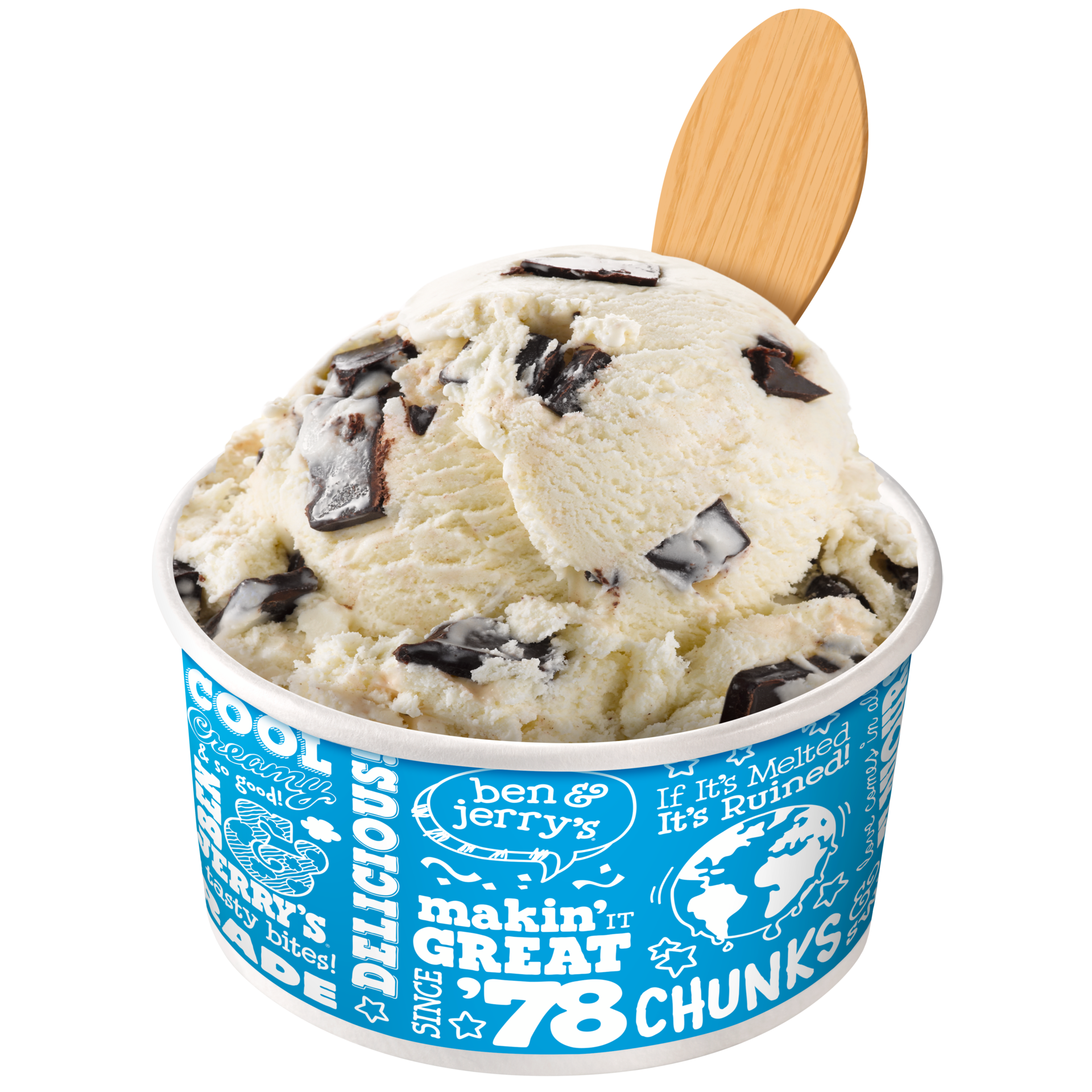 Mint Chocolate Chunk Ice Cream - Bulk