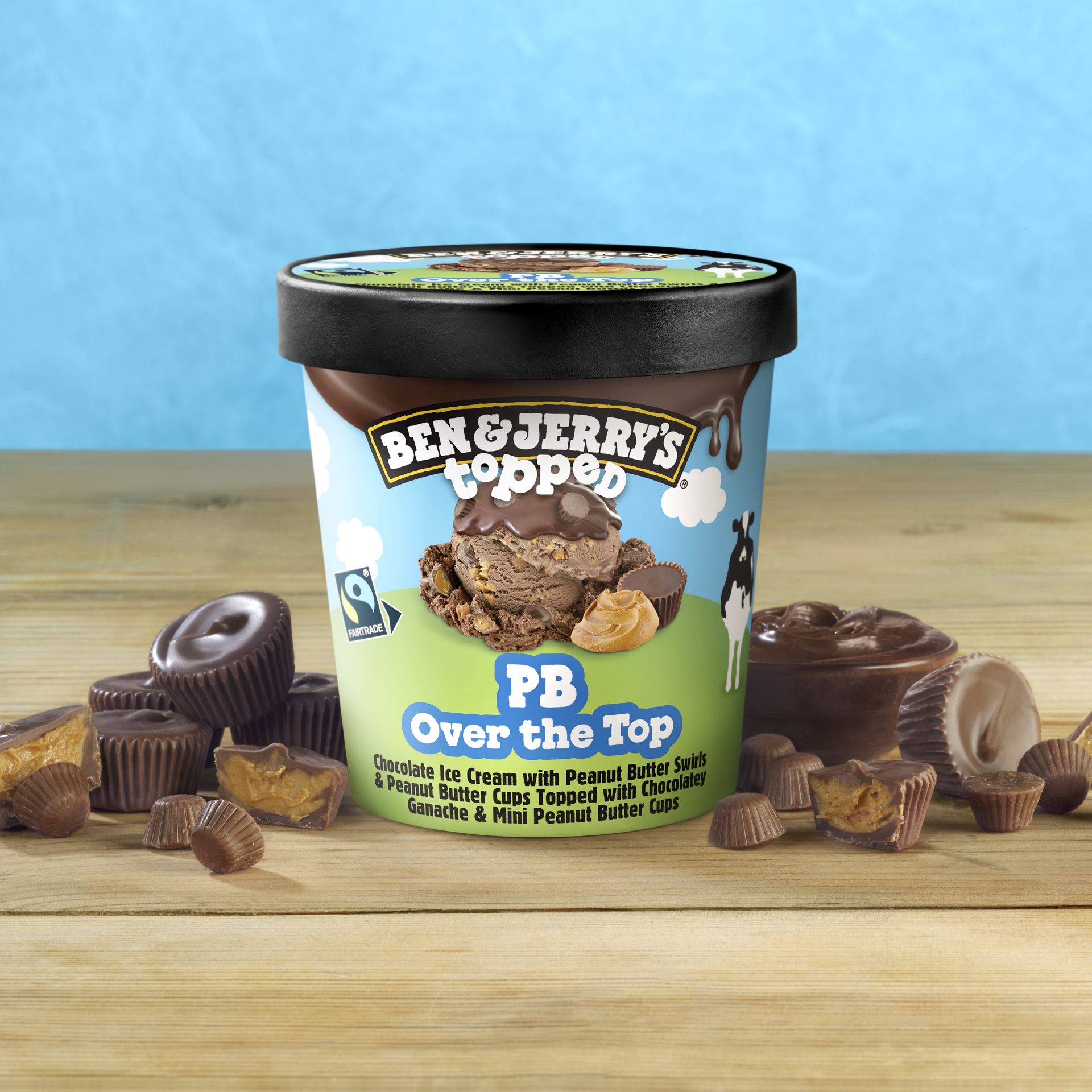 PB Over the Top Topped Pint