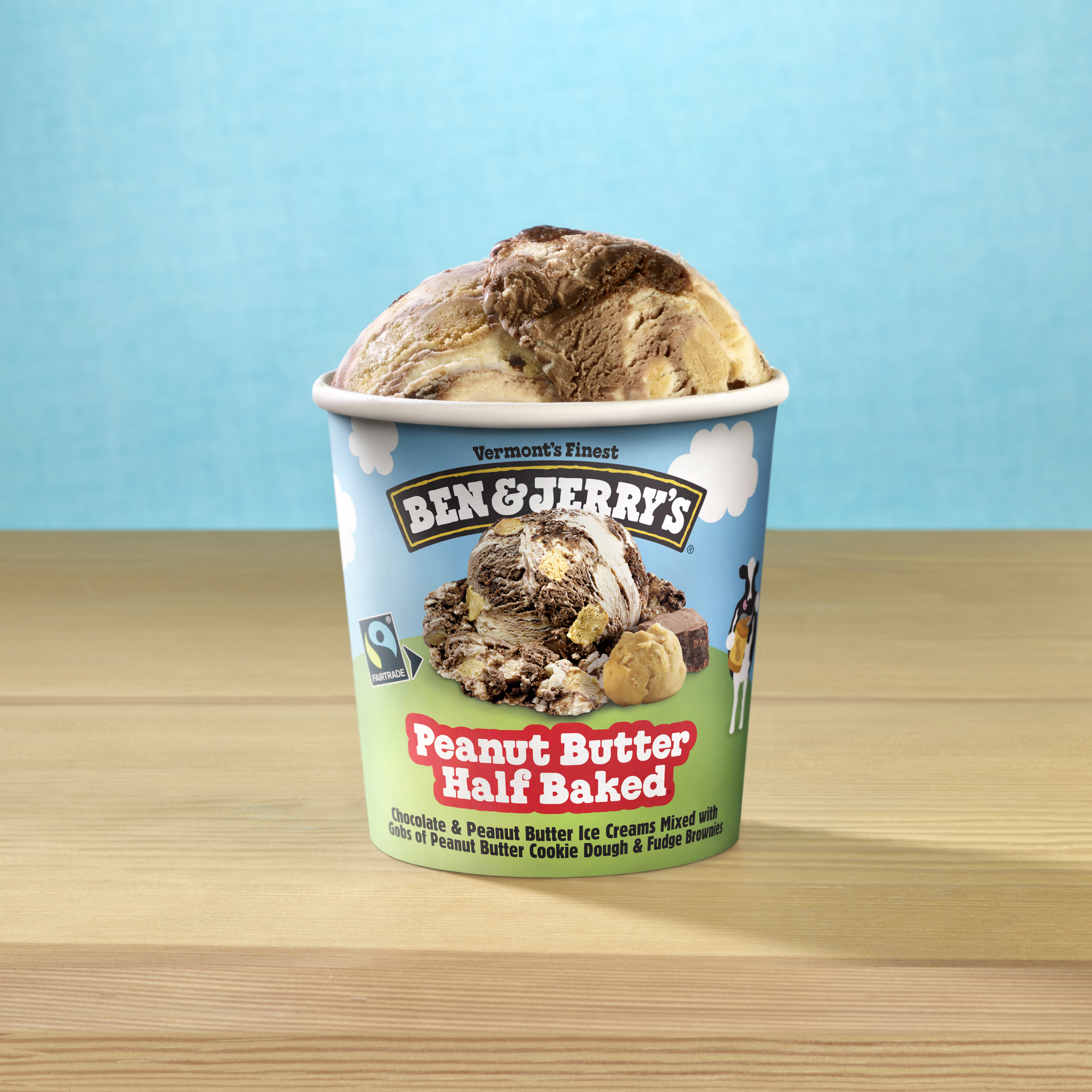 Peanut Butter Half Baked Ice Cream - Pint 5 / 5