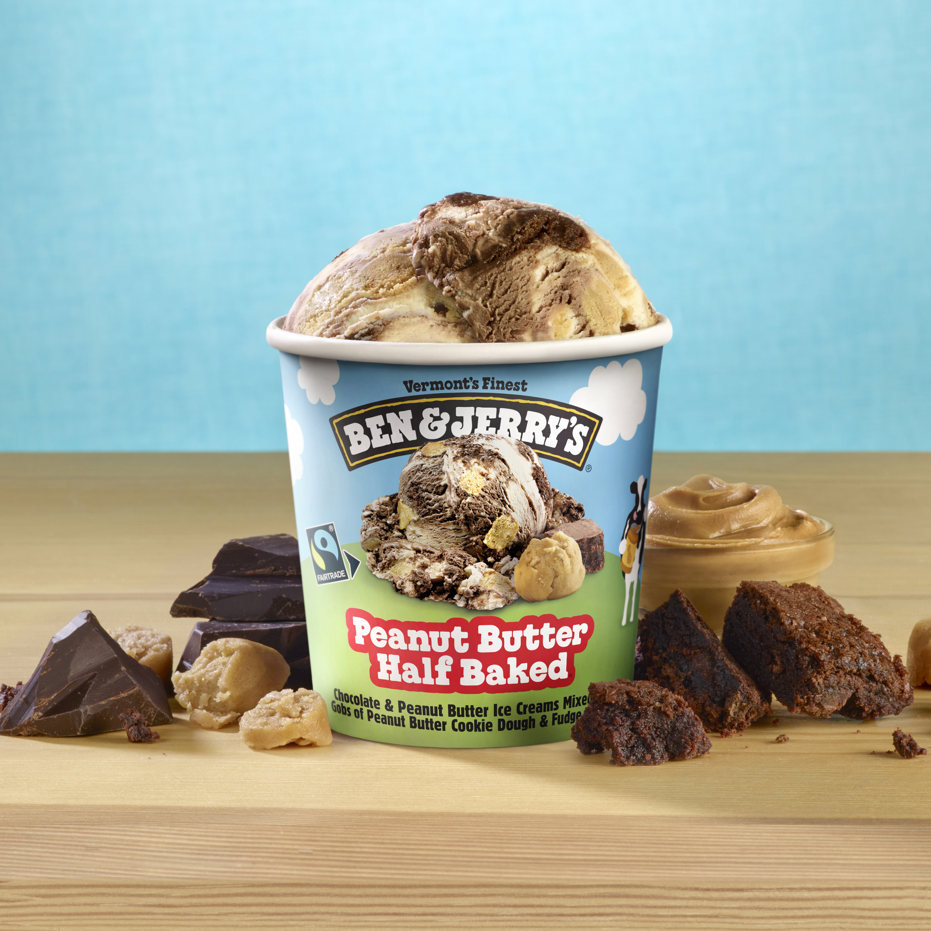 Peanut Butter Half Baked® Original Ice Cream Pint