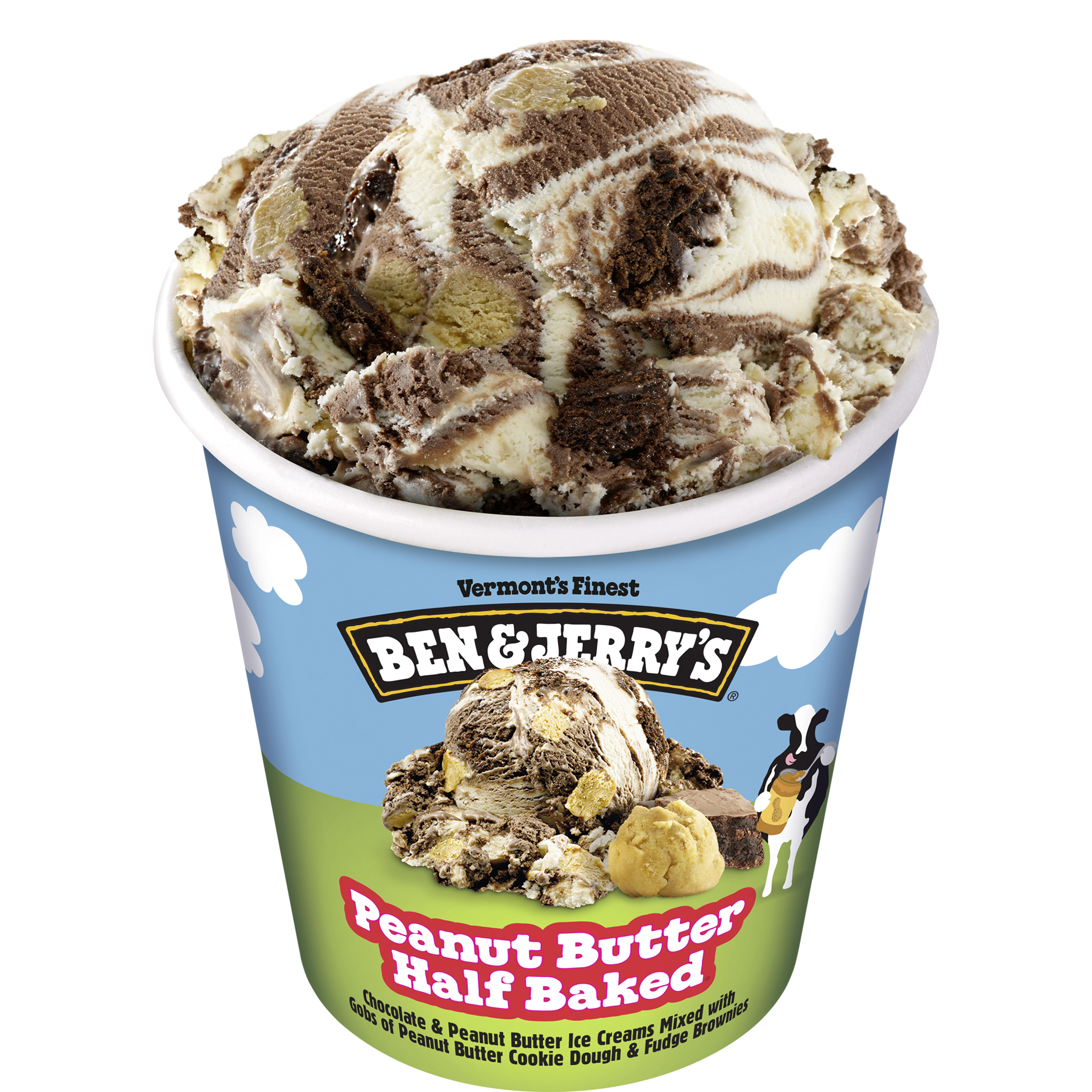 Peanut Butter Half Baked® Original Ice Cream Pint