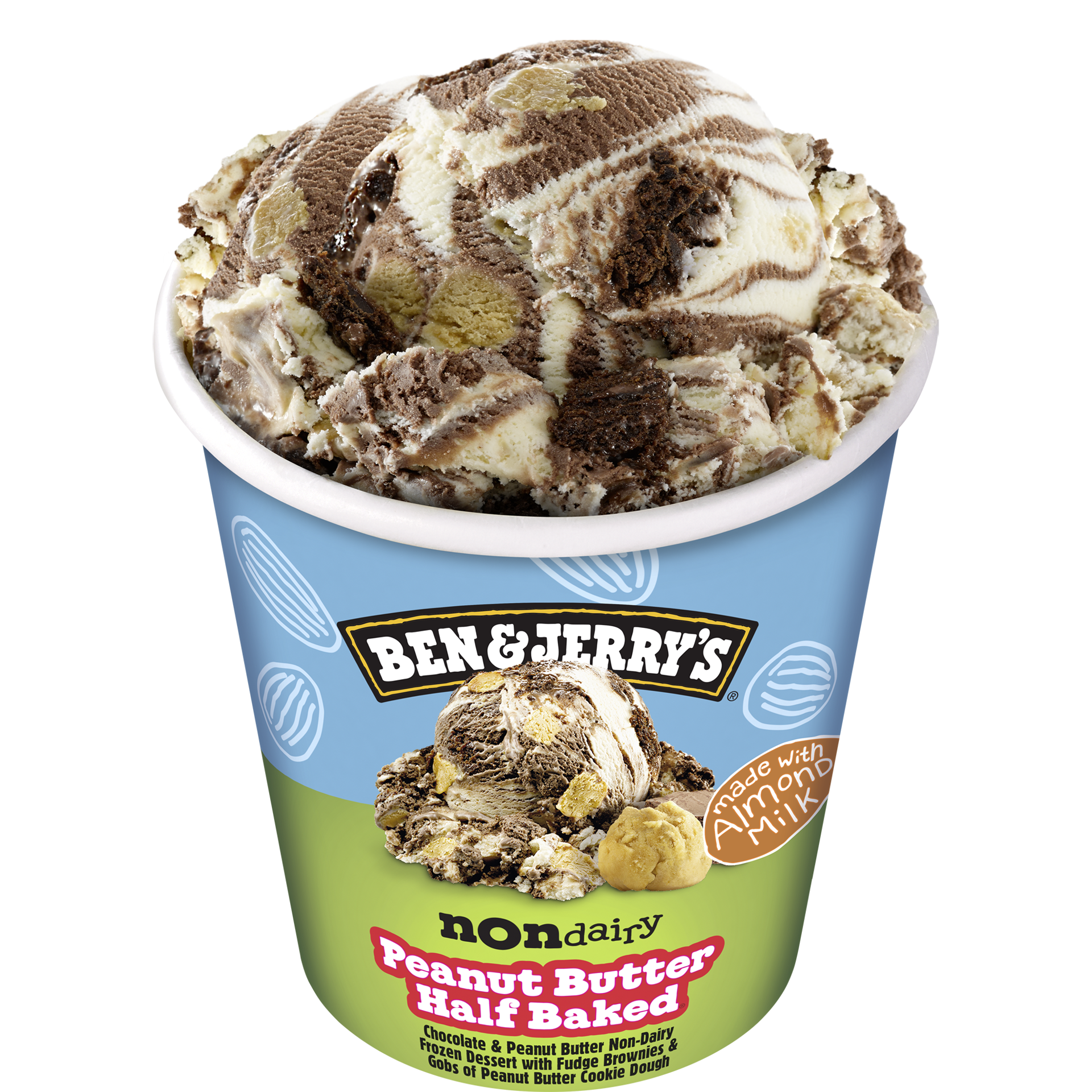Peanut Butter Half Baked Non-Dairy - Pint