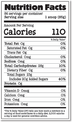Nutrition Facts