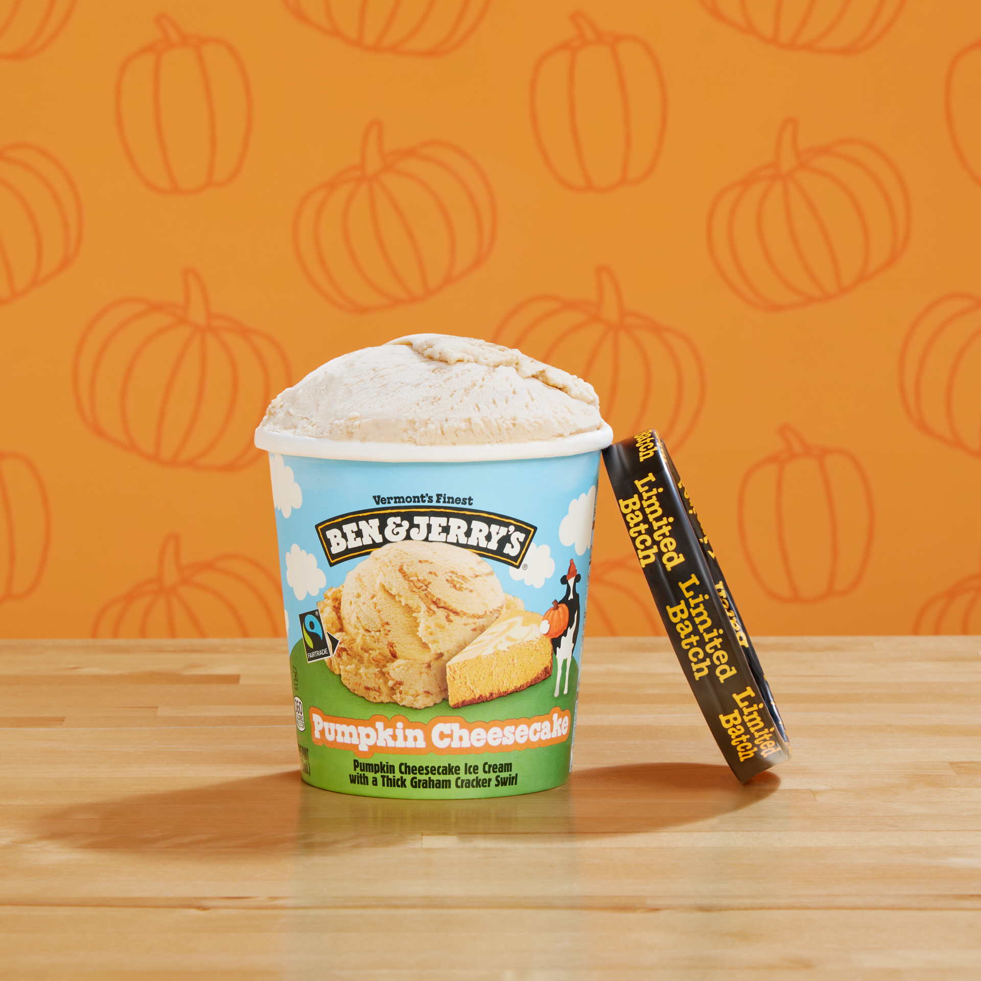 Pumpkin Cheesecake Ice Cream - Pint 4 / 5