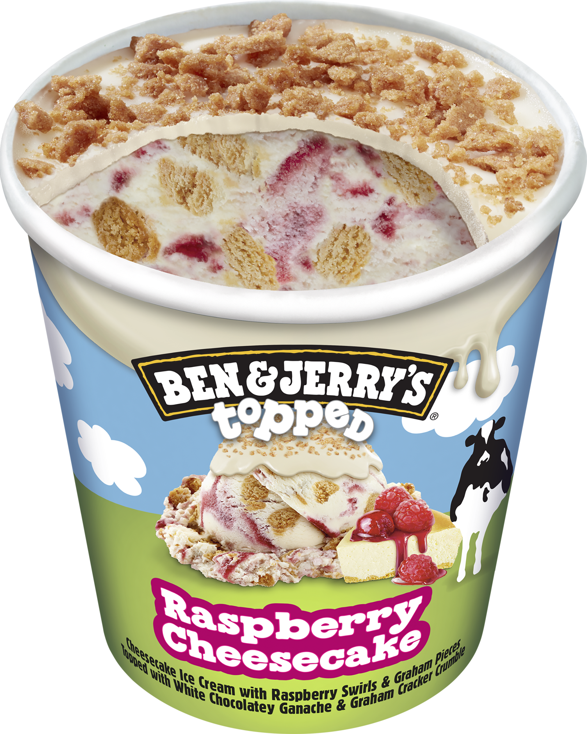 Raspberry Cheesecake Topped Pint