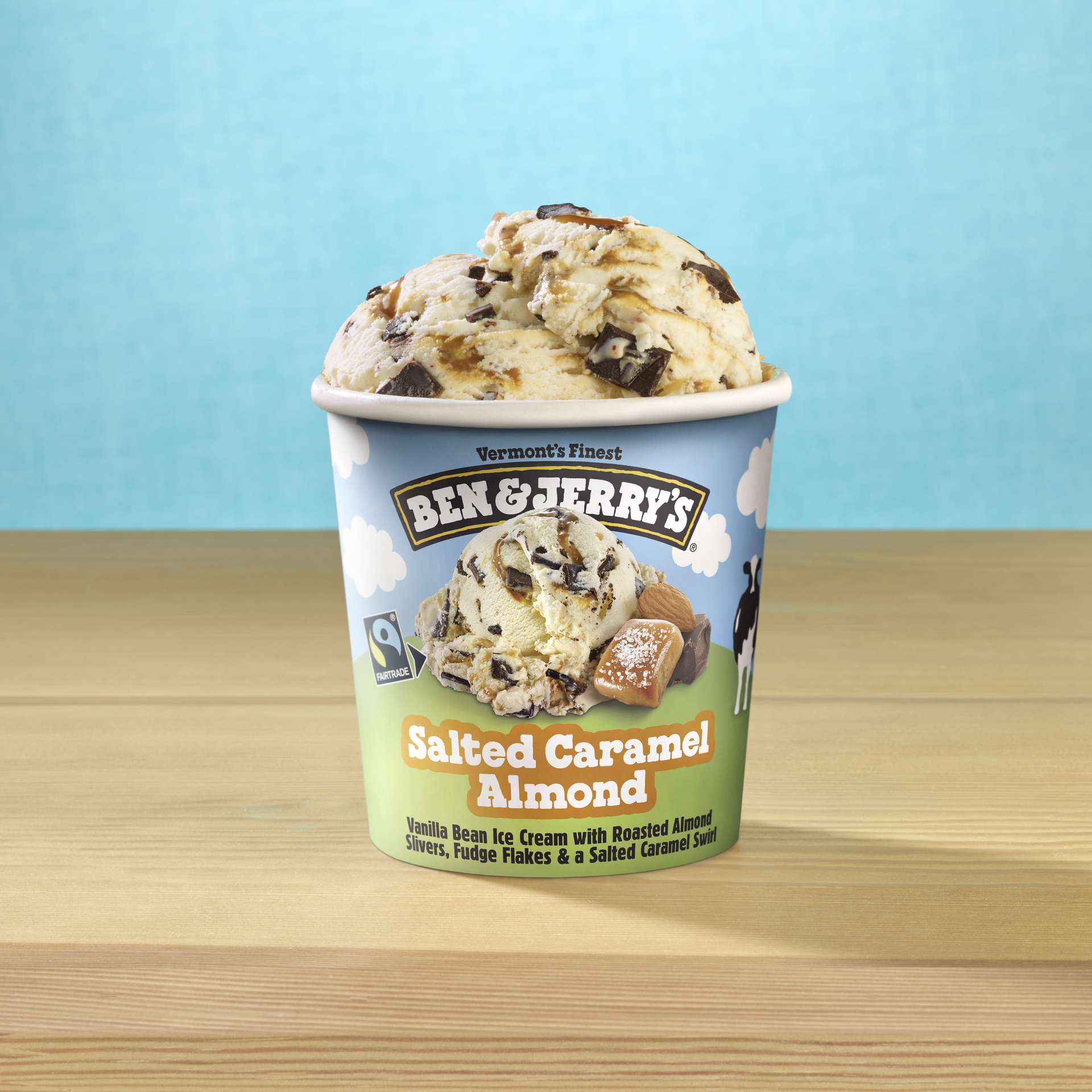 Salted Caramel Almond Ice Cream - Pint 2 / 4