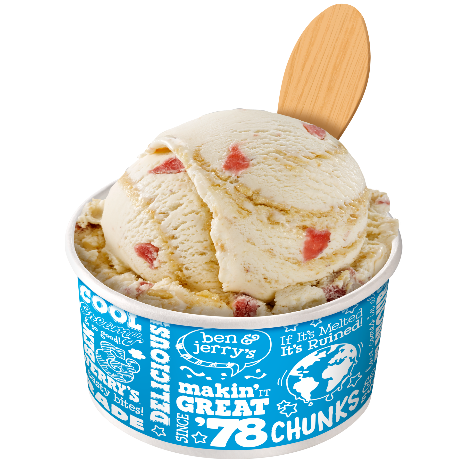 Strawberry Cheezecake Ice Cream - Bulk