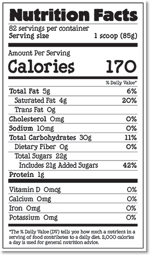 Nutrition Facts