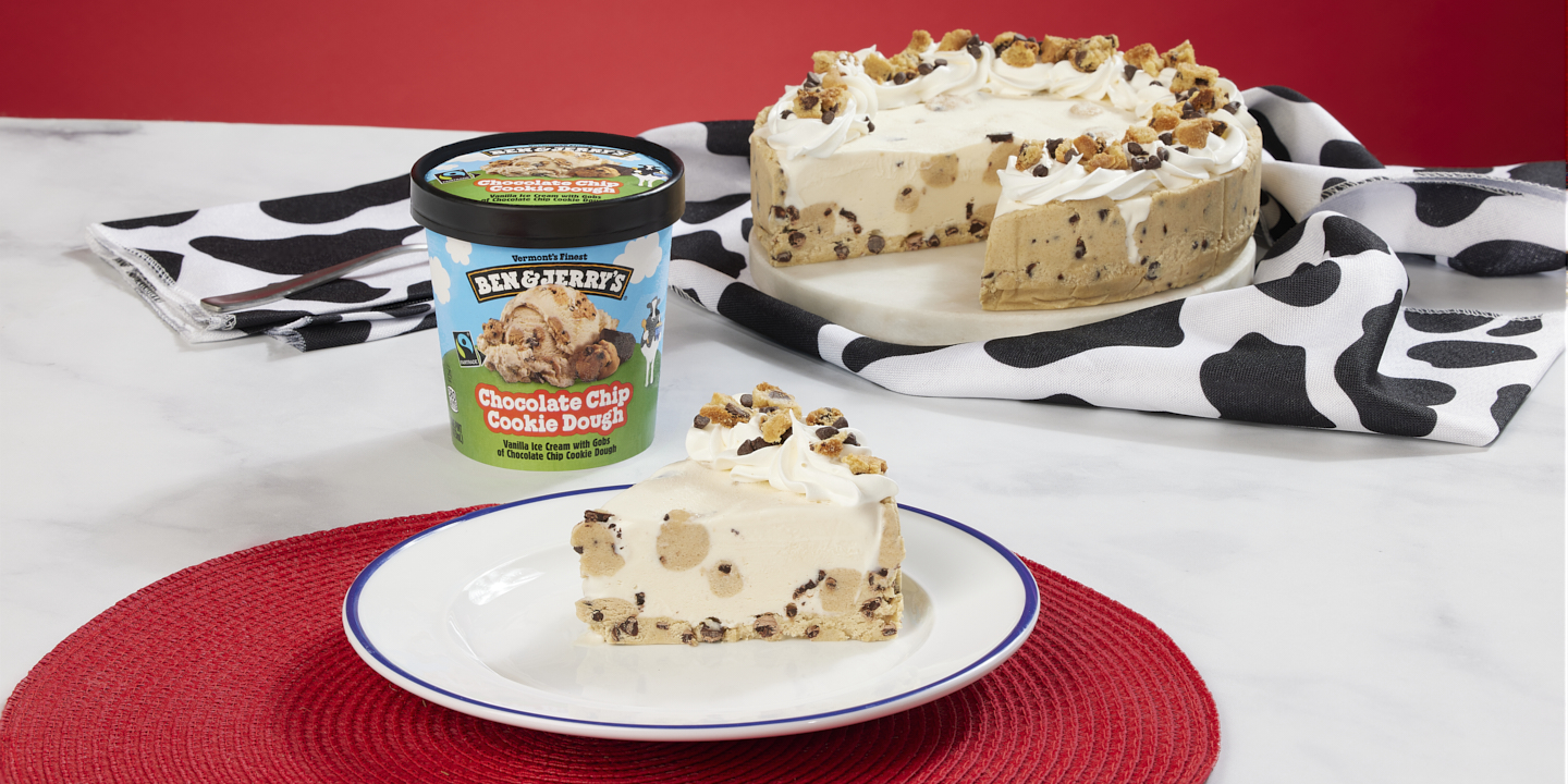Chocolate Chip Cookie Ice Cream Pie