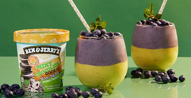 Sweet Green & Blueberry Smoothie