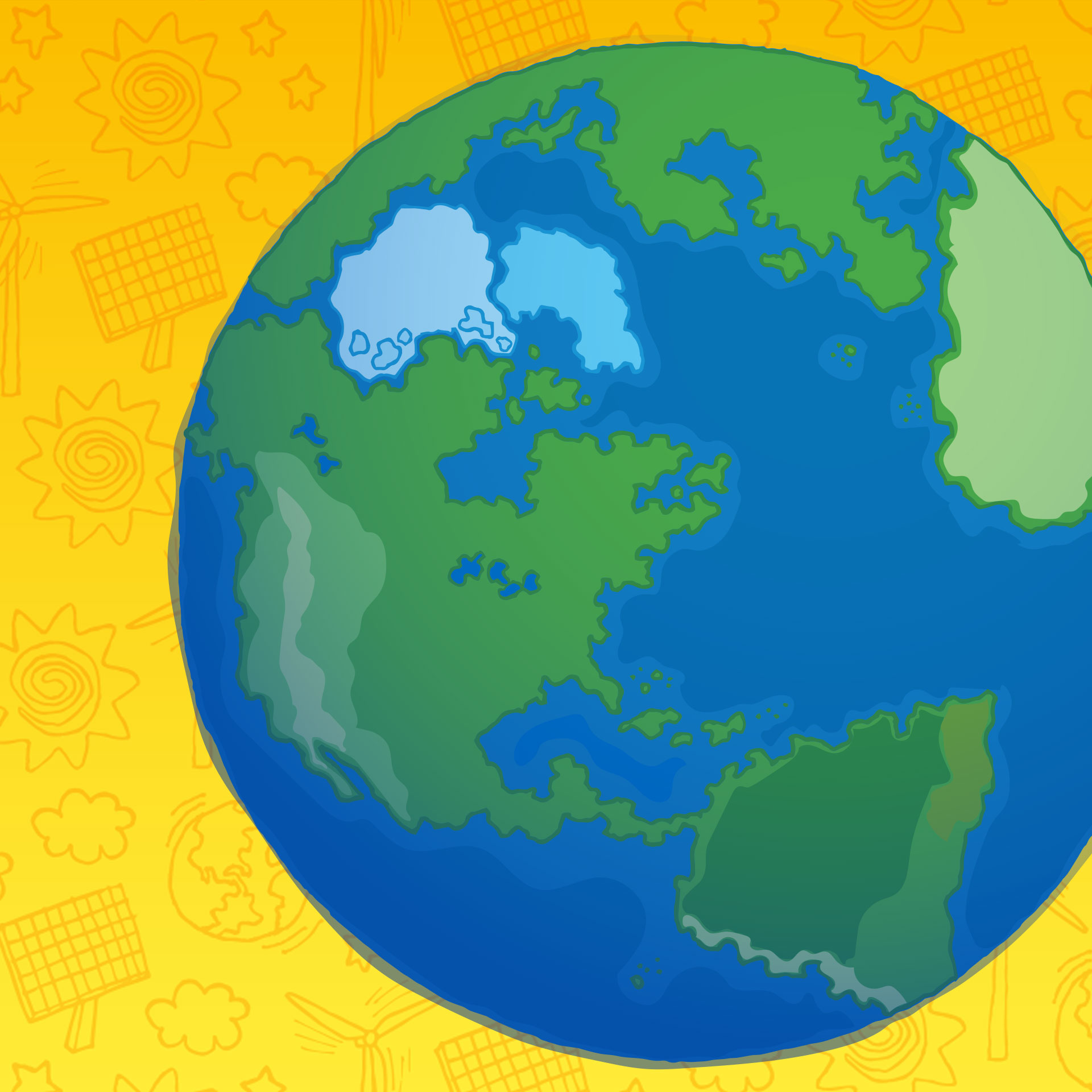 Earth illustration