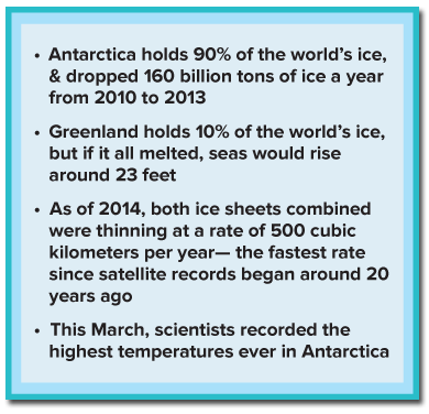 The poles are melting from climate change - Ben & Jerry's