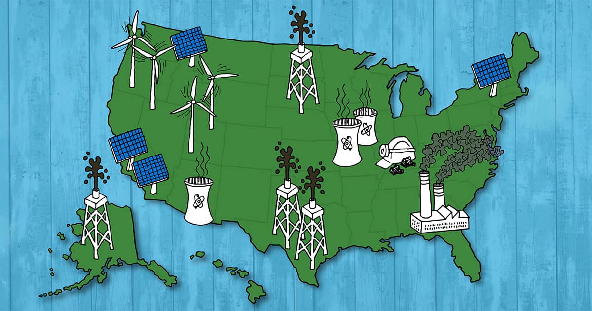 United States Renewable Energy Map - Ben & Jerry's