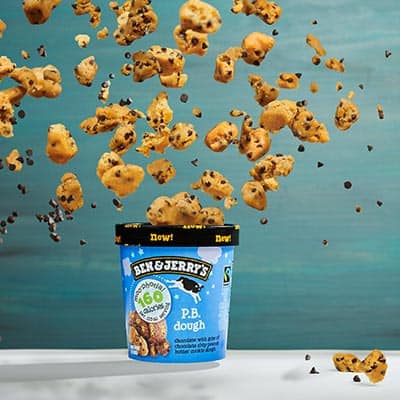 Ben & Jerry's P.B. Dough Moo-phoria Light Ice Cream